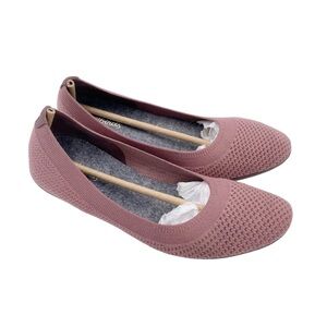 Allbirds Tree Breezers Flexible Ballet Flats Mauve Pink Women's Size 6.5
